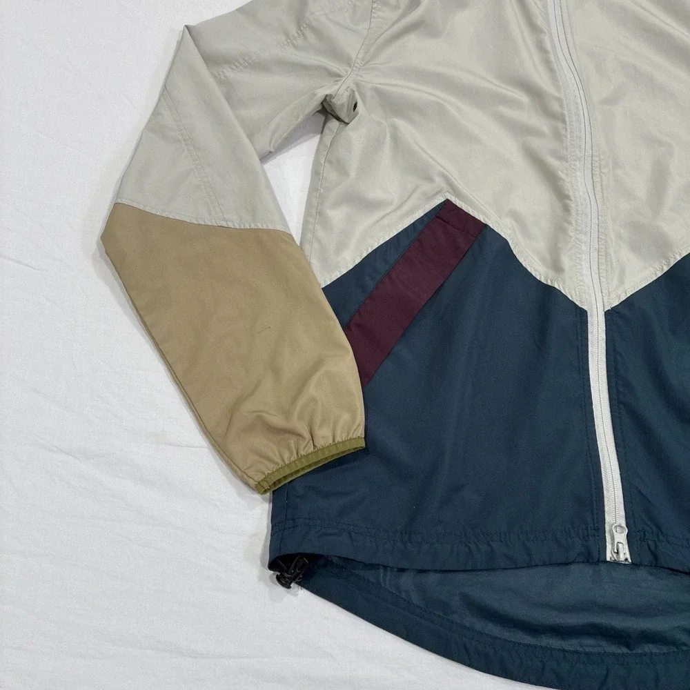 Urban Outfitters Without‎ Walls Zip Up Windbreaker Jacket Size XS Color Block